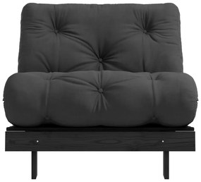 Tmavosivé kreslo Roots Black Night – Karup Design