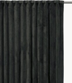 Zamatové zatemňovacie závesy's multifunkčnou páskou Estelle, 2 ks, Š 135 cm