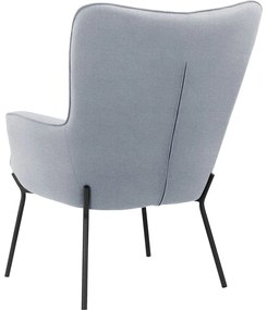 Svetlosivé kreslo Boris – Støraa