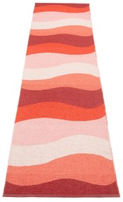 Červený vnútorný a vonkajší behúň 70x300 cm Urvi Fire – Pappelina