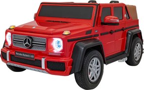 Elektrické autíčko Mercedes Benz MAYBACH G650 červené