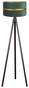 Duolla - Stojacia lampa DUO 1xE27/60W/230V pr. 44 cm zelená/wenge