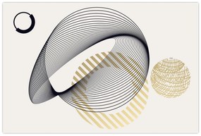 Obraz - Geometrické tvary N⁰3 (90x60 cm)