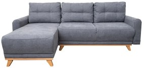 AKCIA Svetlosivá rohová sedacia súprava ORANGE, obojstranná II. akosť