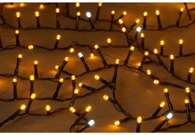 Vianočné svetielka vonkajšie FLASH teplá biela 100 LED