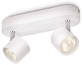 Philips 56242/31/16 - LED Stmievateľné bodové svietidlo STAR 2xLED/3W/230V