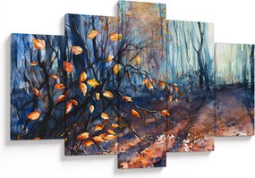 Obraz - Lúče jesenného slnka (150x105 cm)
