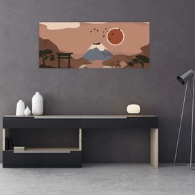 Obraz - Japonsko N⁰1 (120x50 cm)