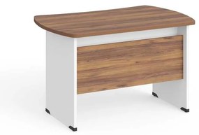 Stôl Manager 120 x 85 cm, orech warmia / biela