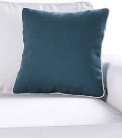 Obliečka Laura so šnúrkou farba produktu modrá látka lesklá, zamatová