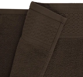 BAVLNENÉ UTERÁKY SOLANO SADA 2 KS 50X90 CM, 2 KS 70X140 CM VIACFAREBNÁ