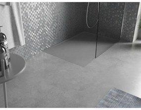 Mexen Amon, SMC obdĺžniková sprchová vanička 100 x 80 cm, šedá, 4F618010