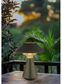 Globo 36639A - LED Solárna lampa 10xLED/0,06W/1,2V IP44 čierna