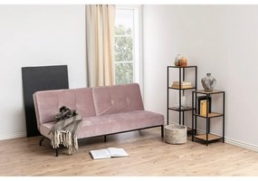 Ružová rozkladacia pohovka Actona Perugia