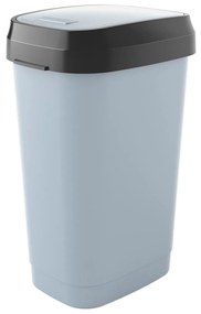 KIS Kôš na odpad Dual Swing Bin L - 50L, šedý