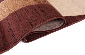 TA Koberec K857A HNEDÁ LACNÁ PP BGX Rozmer: 60x100 cm