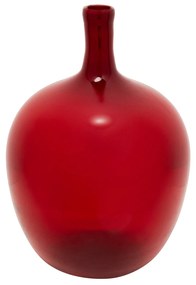 Salut váza červená 60 cm
