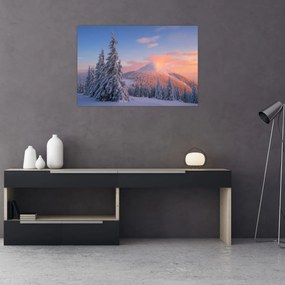 Obraz - Zimná krajina (90x60 cm)
