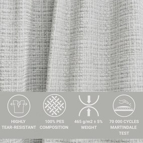 Svetlosivá ženilková rohová pohovka (ľavý roh/do L) Kirou – Maison de Rêve