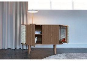 Nízka komoda v dekore duba v hnedo-prírodnej farbe 109x75 cm Treasures – UMAGE