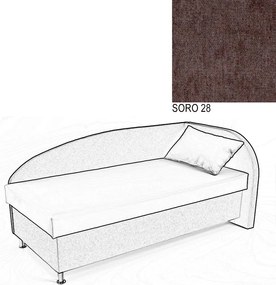 AVA NAVI, PRAVÁ 90x200 Varianta: SORO 28