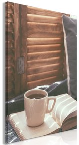 Artgeist Obraz - Mug of Memories (1 Part) Vertical Veľkosť: 80x120, Verzia: Premium Print