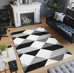 Vzorovaný moderný koberec Šírka: 80 cm | Dĺžka: 150 cm