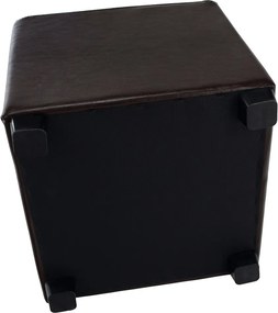 Taburetka Niki New - tmavohnedá