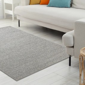 Dywany Łuszczów, Kusový koberec Tahar 99004G grey, 90x150, šedá, obývacia izba