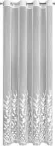 ZÁCLONA NA KRÚŽKOCH TALINA 140X250 CM VZOROVANÁ