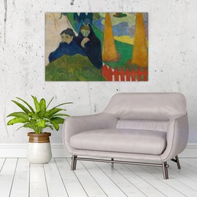 Obraz - Paul Gauguin, Arlésiennes (Mistral) , reprodukcia (90x60 cm)