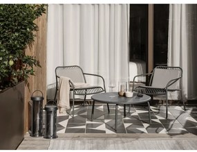 Sivý záhradný sedák 45,5x75 cm Yua – Blomus