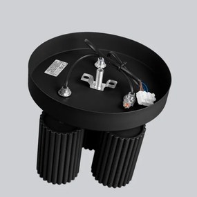 Brilagi - LED bodové svietidlo CRESTO 3xGU10/10W/230V čierne