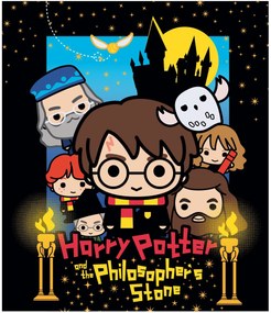 Detská deka Harry Potter s priateľmi - nano coral s gramážou 220 gr./m² - 120 x 150 cm