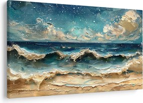 Obraz - Maľba mora (90x60 cm)