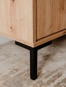 Skrinka 2-dverová Korsika, dub artisan