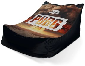Sablio Sedací vak Lounge PUBG Explózia 2 - 80 x 95 x 50 cm