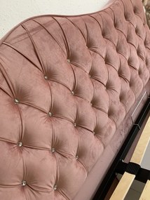 Moderná čalúnená posteľ ROYAL - Drevený rám,180x200