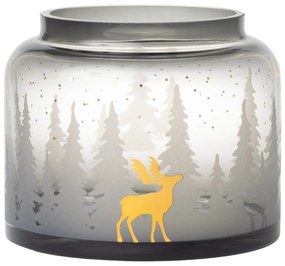 räder Sklenená váza Winter 15,5 cm