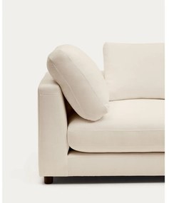 Krémová leňoška Gala – Kave Home