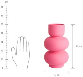 PINK váza 25cm