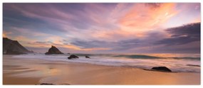 Obraz - Praia da Adraga (120x50 cm)