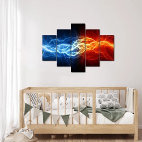 Obraz elektrického napätia (150x105 cm)