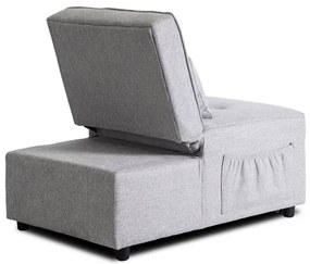 Kreslo EMILIO 67 cm, sivé