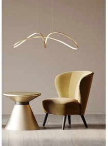 Zuma Line 20026P-GD - LED Luster na lanku FERMI LED/50W/230V 3000/4000/6000K