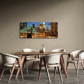 Obraz - Most s New Yorkom (120x50 cm)