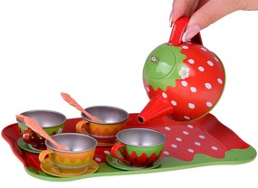 JOKOMISIADA Čajová súprava, ovocné poháre a taniere v krabici, 36 kusov. ZA5318