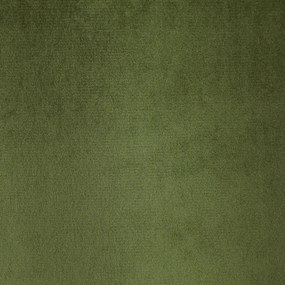 Olivový zamatový záves na krúžkoch PIERRE 140x250 cm