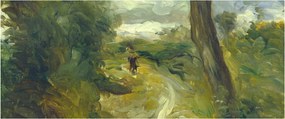 Obraz - Auguste Renoir, Landscape between Storms, reprodukcia (120x50 cm)