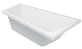 Duravit Paiova - Vaňa na zabudovanie 1700x1000 mm, biela 700213000000000